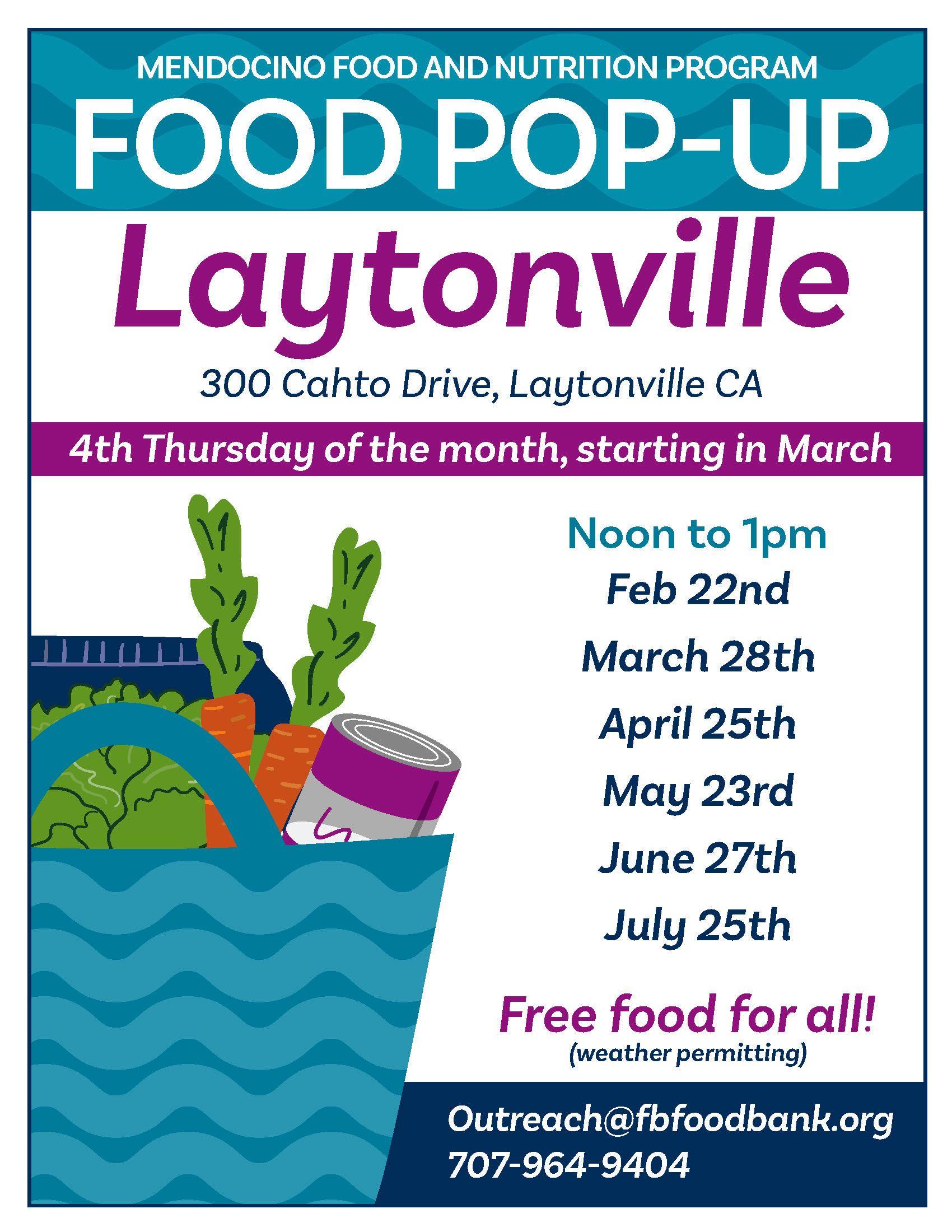Food Pop-up Laytonville